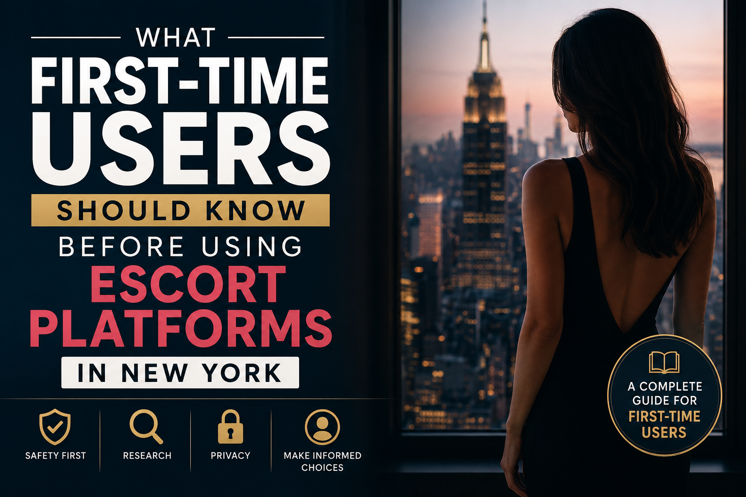 What First-Time Users Should Know Before Using Escort Platforms in New York
