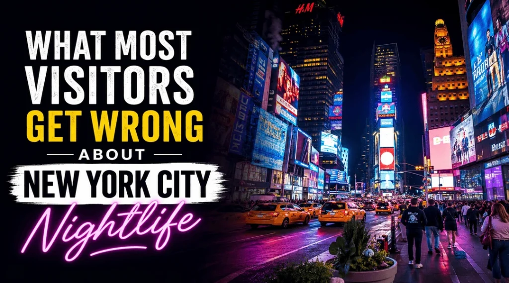 What Most Visitors Get Wrong About New York City Nightlife
